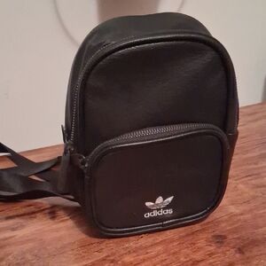 Adidas Black Belt Bag for Men